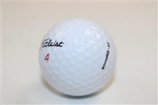 Arnold Palmer Signed Masters Logo Golf Ball JSA ALOA