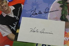 Hale Irwin's Signed Wheaties Box, 2008 Hualalai Resort Poster & 3x5 Index Card JSA ALOA