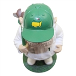 Undated Masters Tournament Ltd Ed Miniature Caddy Gnome in Original Box