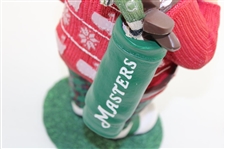 2020 Masters Tournament Ltd Ed Full Size Holiday Caddy Gnome in Original Box