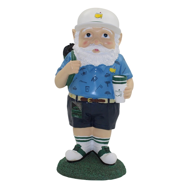 2023 Masters Tournament Ltd Ed Full Size Patron Gnome w/Blue Shirt in Original Box