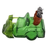 Avon Windjammer Glass Golf Cart Bottle