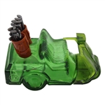 Avon Windjammer Glass Golf Cart Bottle