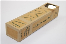 c.1953 Masters Tournament Periscope w/Past Champs Signatures Listed - Rare