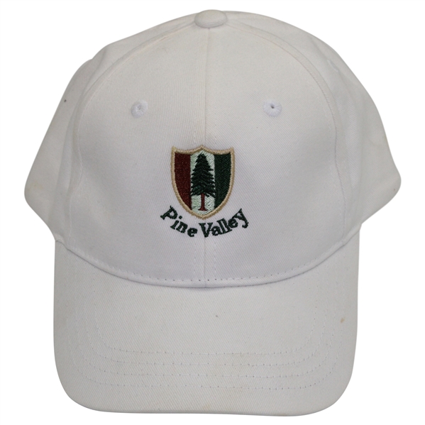 Pine Valley Golf Club Embroidered Logo White Hat - Unused