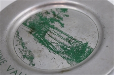 1937 Pine Valley Golf Club Group A Low Gross W. B. McCullough 76 Pewter Dish Trophy