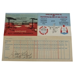 Jay Herbert Signed Firestone Country Club Scorecard - 1960 PGA Champ Win Site JSA ALOA