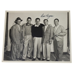 Ben Hogan Signed B & W Photo w/ Snead, Middlecoff & Demaret JSA ALOA