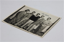 Ben Hogan Signed B & W Photo w/ Snead, Middlecoff & Demaret JSA ALOA