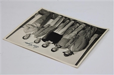 Ben Hogan Signed B & W Photo w/ Snead, Middlecoff & Demaret JSA ALOA