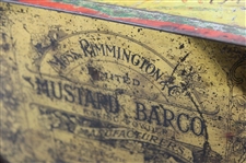c.1900 Golf & other Sports Scenes Moss Rimmington & Co Mustard Barco Baking Soda Tin