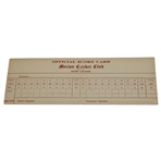 1930 US Amateur at Merion Official Scorecard - Bobby Jones Grand Slam