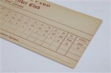 1930 US Amateur at Merion Official Scorecard - Bobby Jones Grand Slam