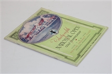 1934 US Open Championship at Merion Cricket Club Program - Olin Dutra Winner