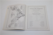1934 US Open Championship at Merion Cricket Club Program - Olin Dutra Winner
