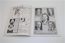 1934 US Open Championship at Merion Cricket Club Program - Olin Dutra Winner