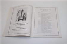 1934 US Open Championship at Merion Cricket Club Program - Olin Dutra Winner