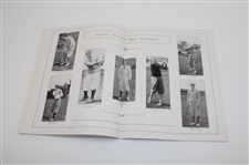 1934 US Open Championship at Merion Cricket Club Program - Olin Dutra Winner