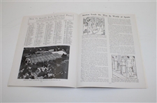 1934 US Open Championship at Merion Cricket Club Program - Olin Dutra Winner