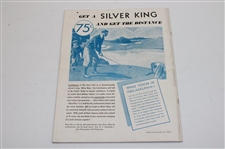 1934 US Open Championship at Merion Cricket Club Program - Olin Dutra Winner