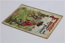 c.1907 Golf Themed 'Funny Rhymes & Pictures' Book Cover Only - Ernest Nister, London