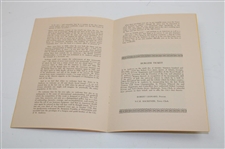 1958 A Short Love Story - The People Of St Andrews & Bobby Jones Booklet