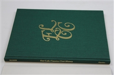 1984 'East Lake Country Club History: Home Course Of Bobby Jones' Book by Charles Elliott Signed by Tommy Barnes