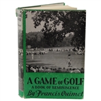 Francis Ouimet Signed 1963 A Game of Golf Anniversary Printing Book JSA ALOA
