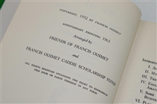 Francis Ouimet Signed 1963 'A Game of Golf' Anniversary Printing Book JSA ALOA