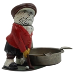 Vintage Dunlop Man Golfer with Ash Tray