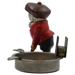 Vintage Dunlop Man Golfer with Ash Tray