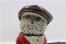Vintage Dunlop Man Golfer with Ash Tray