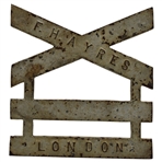 F. H. Ayres London Cast Iron Hole 7 Tee Marker