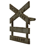 F. H. Ayres London Cast Iron Hole 7 Tee Marker