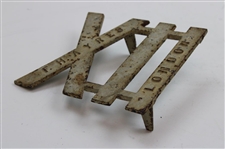 F. H. Ayres London Cast Iron Hole 7 Tee Marker