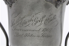 1907 Ludbrook Park Golf Club Best Sixteen Scores Trophy