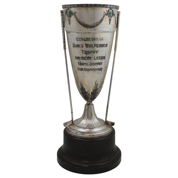 1934 American Legion Congressman James Wolfenden Team Championship Large Perpetual Trophy