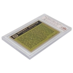 1961 Topps #578 Mickey Mantle AS Card BVG VG-EX 4 #0005029958
