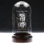 St. Andrews Golf Productions Presents Young Tom's Clubs w/Old & Young Tom Glass Dome in Original Box