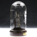 St. Andrews Golf Productions Presents Young Tom's Clubs w/Old & Young Tom Glass Dome in Original Box