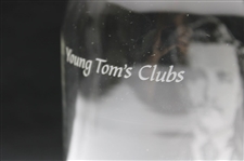 St. Andrews Golf Productions Presents Young Tom's Clubs w/Old & Young Tom Glass Dome in Original Box