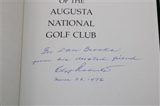 Clifford Roberts Signed 1976 'The Story Of The Augusta National Golf Club' in Slip Case JSA ALOA