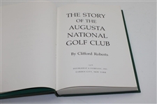Clifford Roberts Signed 1976 'The Story Of The Augusta National Golf Club' in Slip Case JSA ALOA