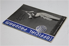 Byron Nelson Signed 1939 US Open at Philadelphia CC Official Program JSA ALOA