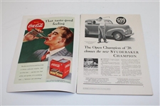 Byron Nelson Signed 1939 US Open at Philadelphia CC Official Program JSA ALOA