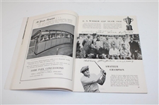 Byron Nelson Signed 1939 US Open at Philadelphia CC Official Program JSA ALOA