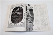 Byron Nelson Signed 1939 US Open at Philadelphia CC Official Program JSA ALOA