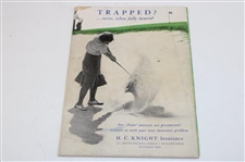 Byron Nelson Signed 1939 US Open at Philadelphia CC Official Program JSA ALOA