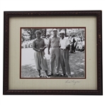 Ben Hogan Signed Matted Photo w/ Middlecoff & Other - Framed JSA ALOA