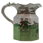 1930's Shelly Late Foley Golfing F-O-R-E Pitcher